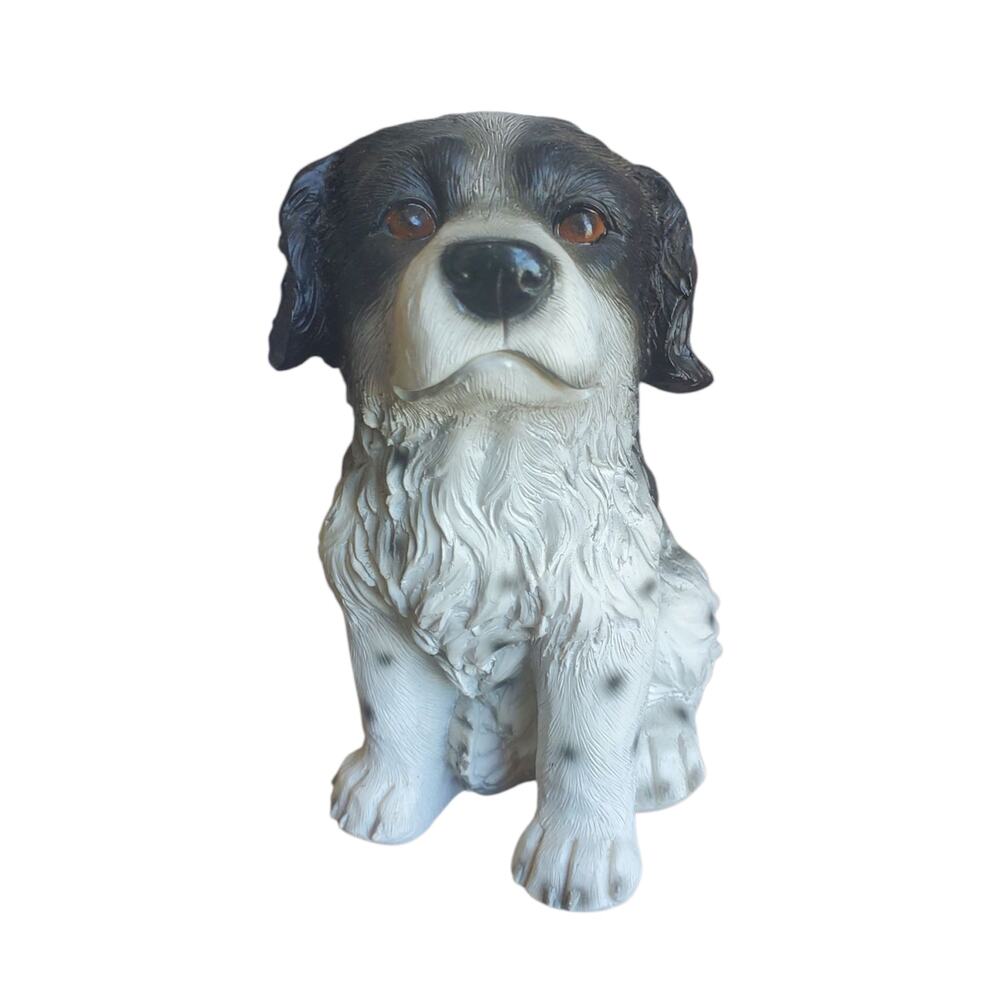 Regal Border Collie Figurine – 6-Inch Handcrafted Dog Statue